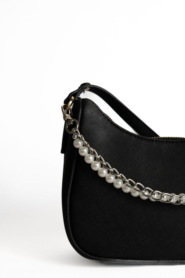 Moon Pearl Bag Charm