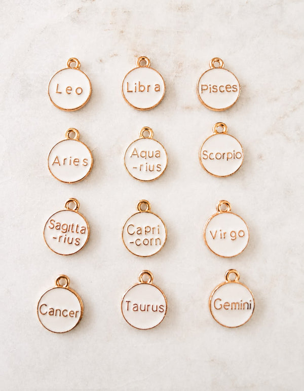 Zodiac charm