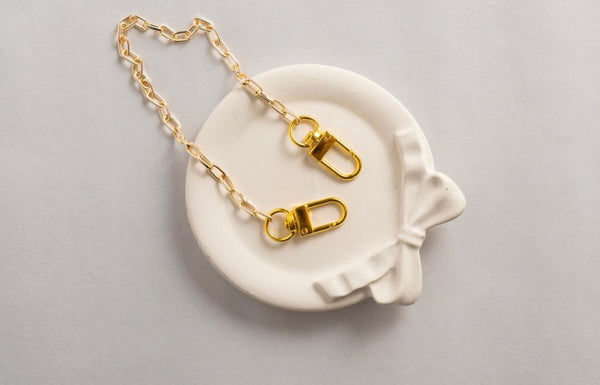 Bag charm - Box chain
