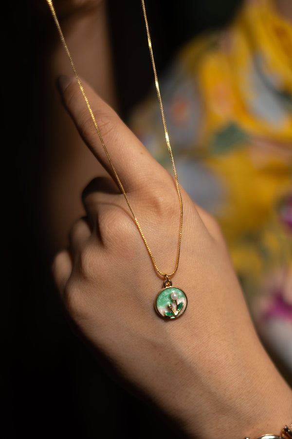 Willow Leaf Necklace