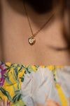 Snow Heart Necklace