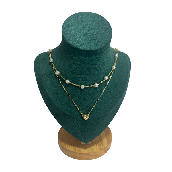 Sweetheart Layered Necklace