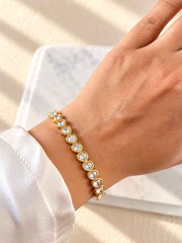 Mira Heart Bracelet