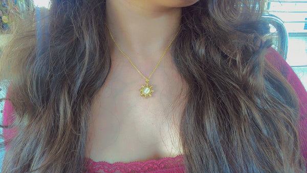 Golden Sunrise Necklace