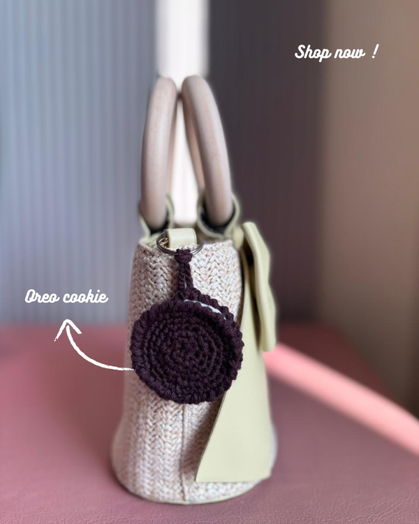 Oreo Cookie Keychain