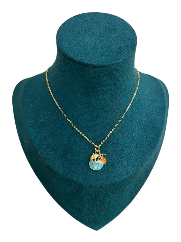 Cocktail Charm Necklace